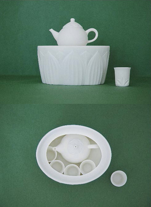 若杉聖子 白磁 鋳込み