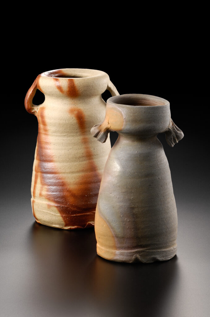 高力芳照 備前 緋襷 金重祖山の弟子