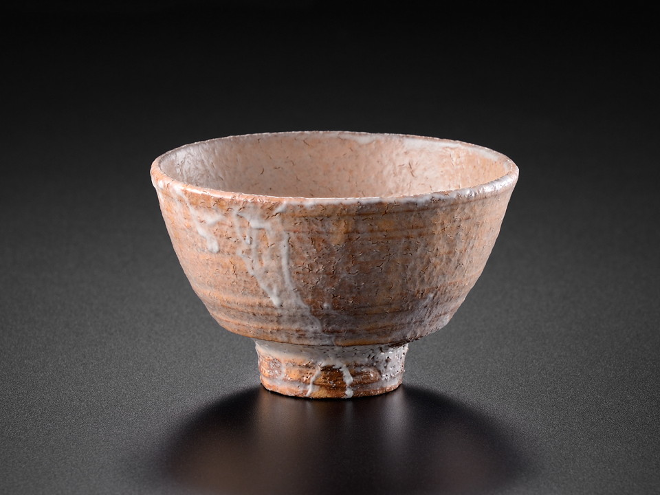 波多野善蔵　萩　茶碗