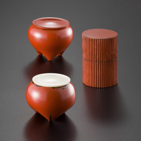 村瀬治兵衛　漆芸　漆器　茶器　根来