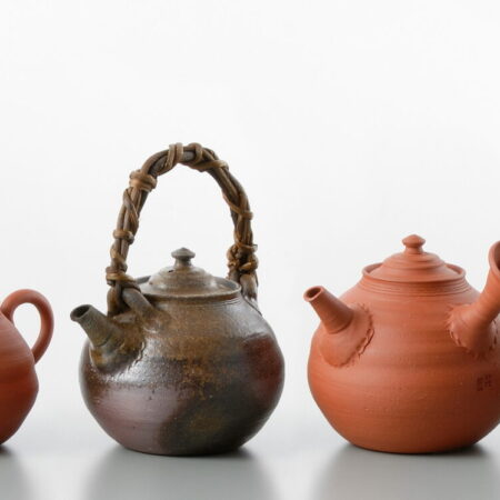 山田常山　常滑　急須