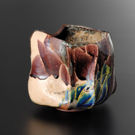 中村卓夫　金沢　梅山　色絵