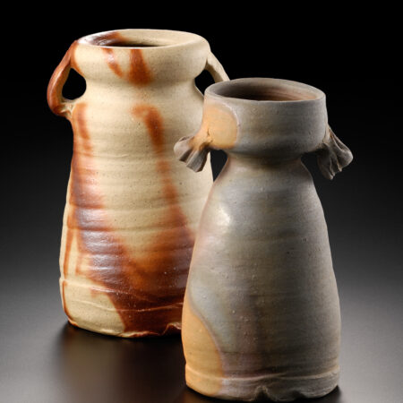 高力芳照　備前　緋襷　金重素山の弟子