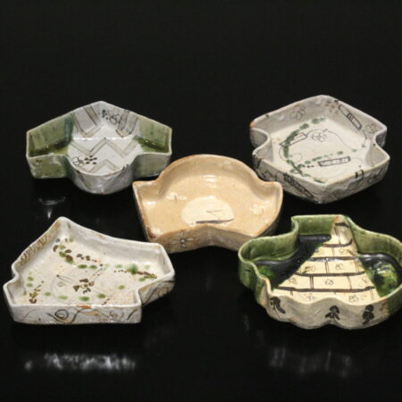 小山智徳　戸隠　織部　登り窯