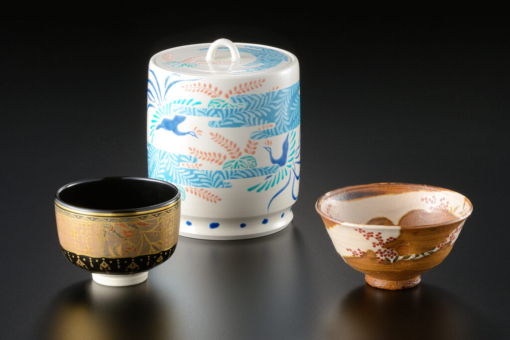 宮川香雲 京都 色絵 染付