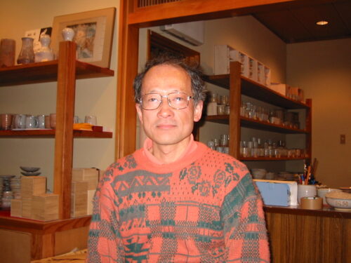 岡田裕　萩　茶碗