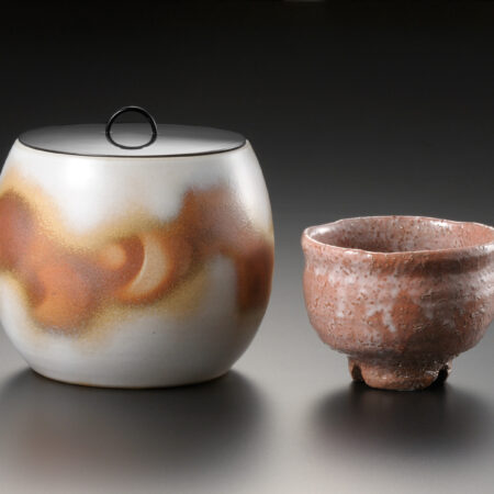 岡田裕　萩　茶碗