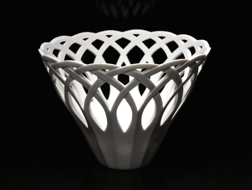 白磁　若杉聖子　鋳込み