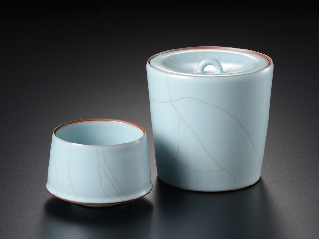 志賀暁吉 青磁 米色瓷 福島