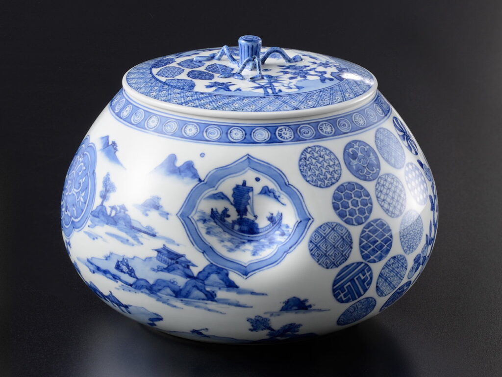 西村徳泉 京都 祥瑞 染付