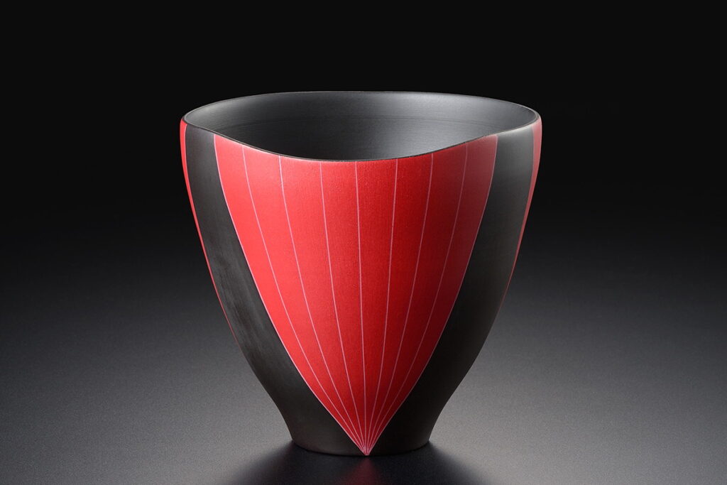 山田晶　滋賀　京都　猩々緋　プラチナ彩