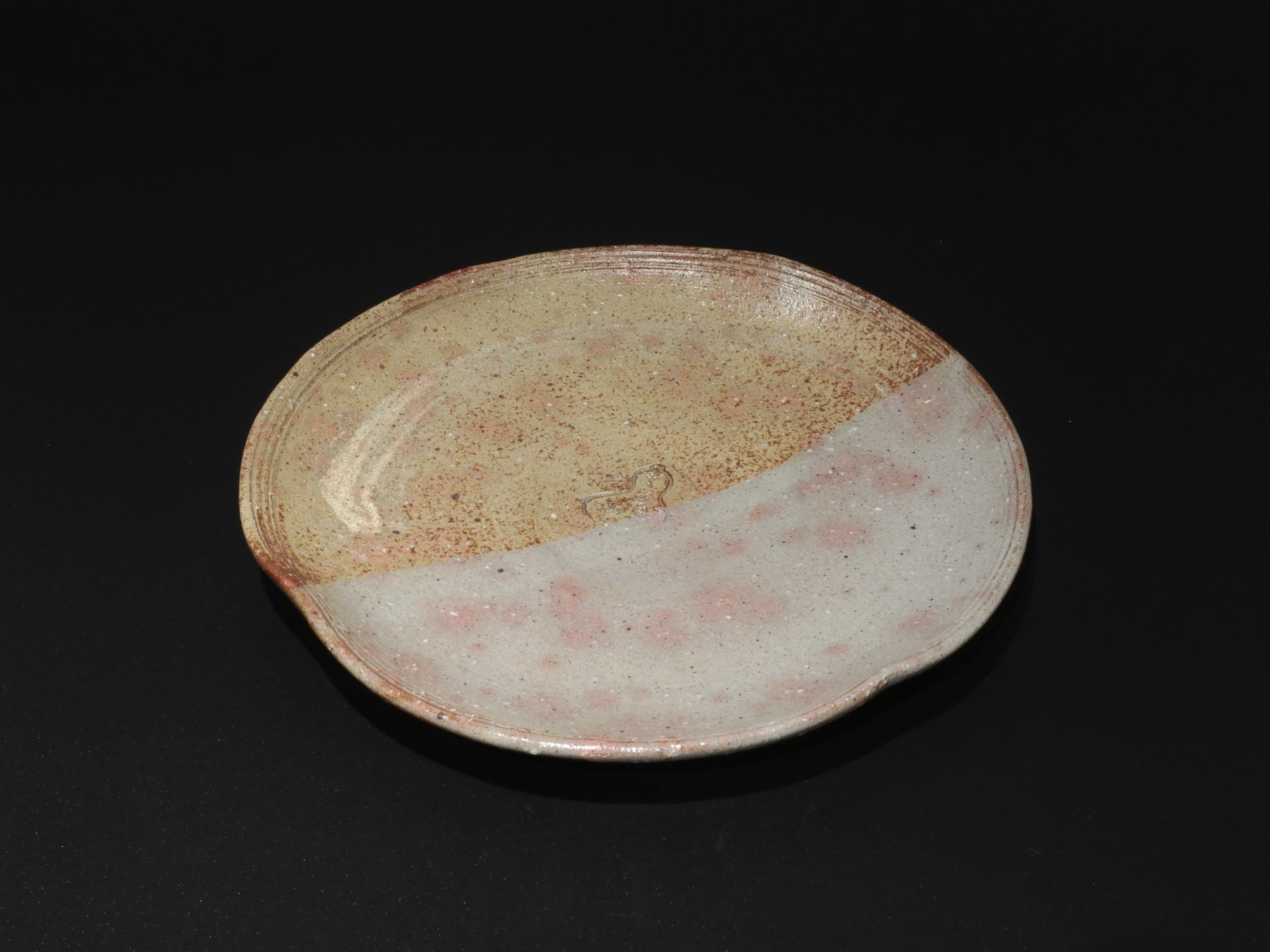 長岡空郷 出雲 伊羅保 皿 菓子器