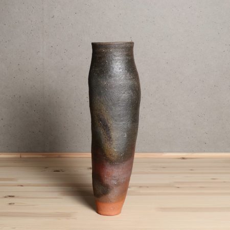 金重有邦　伊部掛花入　備前　花器