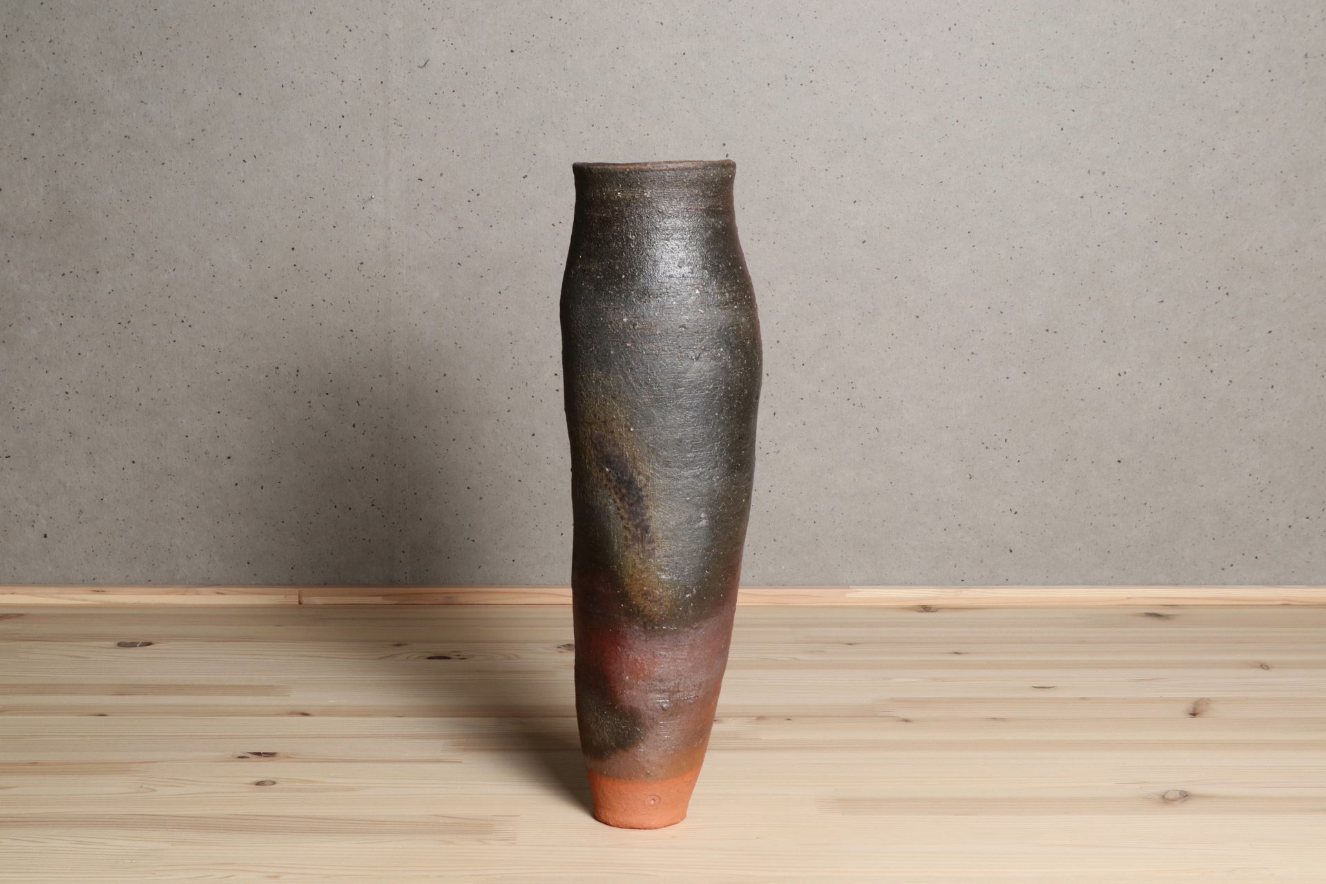 金重有邦 伊部掛花入 備前 花器