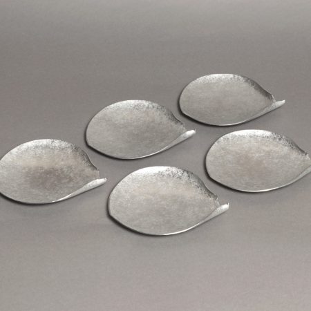 武田享恵　錫　鍛金　皿　食器