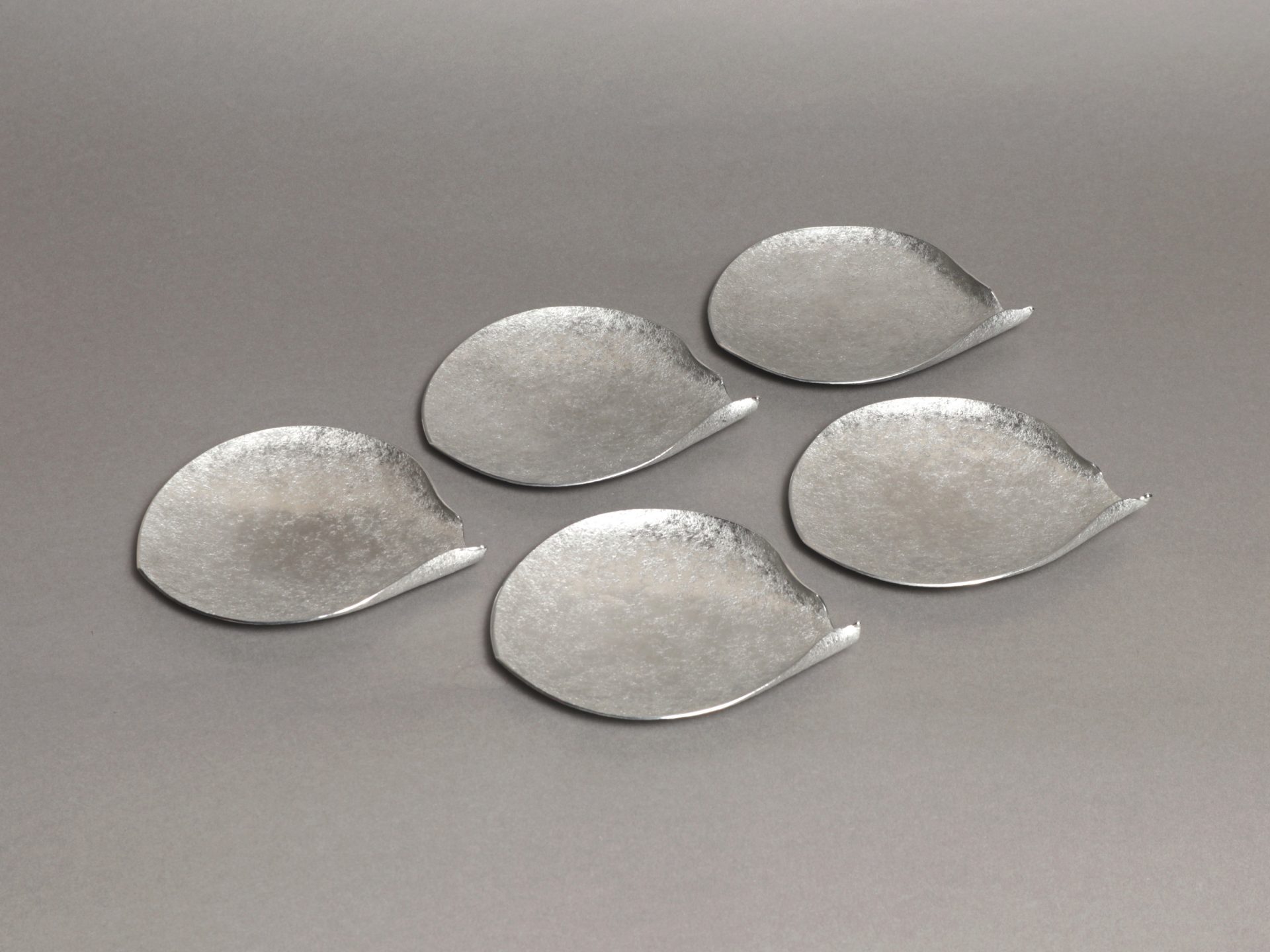 武田享恵 錫 鍛金 皿 食器