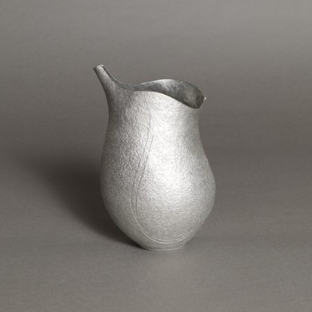 武田享恵　錫　鍛金　片口　酒器