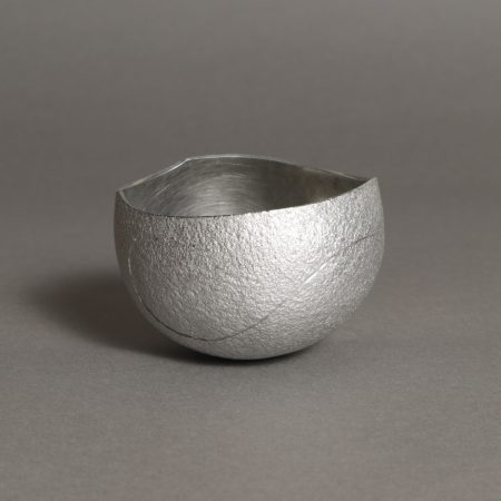 武田享恵　錫　鍛金　ぐい呑　盃　酒器