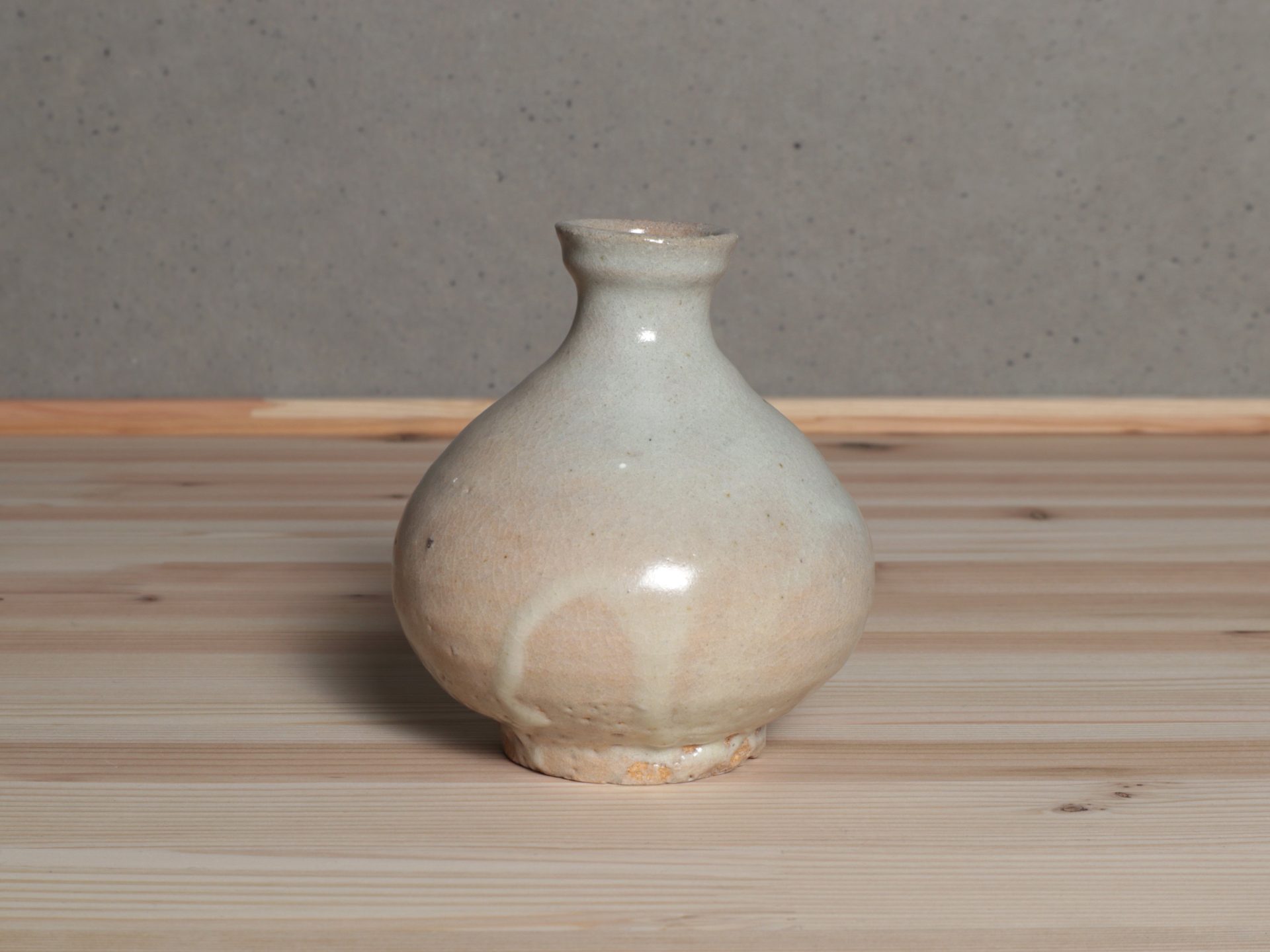 武末日臣 井戸徳利 対馬 李朝 日本酒