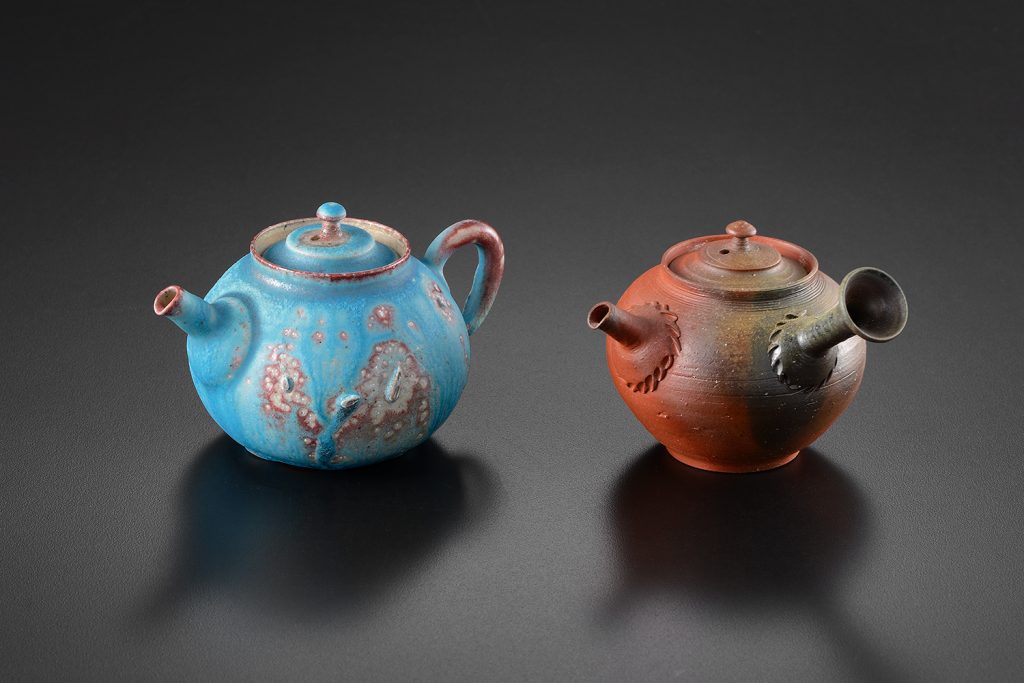 常滑　山田想　常山　急須　個展