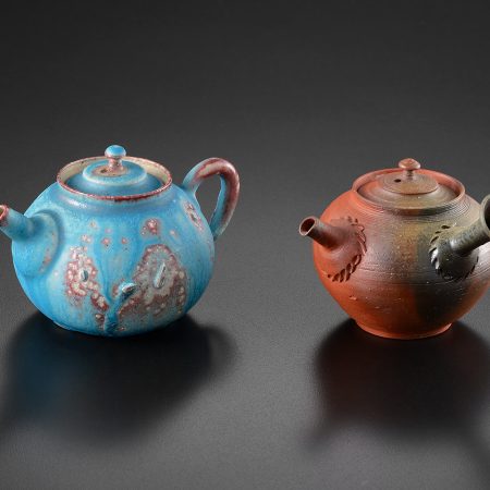 常滑　山田想　常山　急須　個展