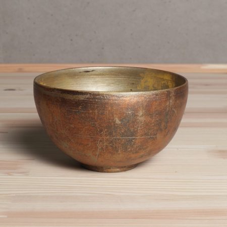 金銀彩陶漆茶碗　菱田賢治　漆