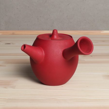 山田晶　猩々緋急須　ポット　食器　茶