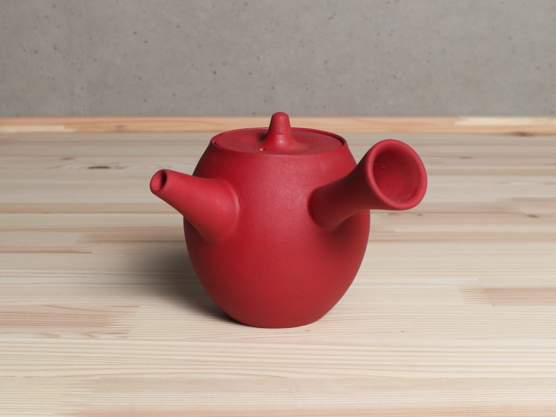 山田晶 猩々緋急須 ポット 食器 茶