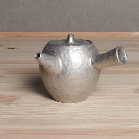 山田晶　プラチナ彩後手急須　ポット　食器　茶