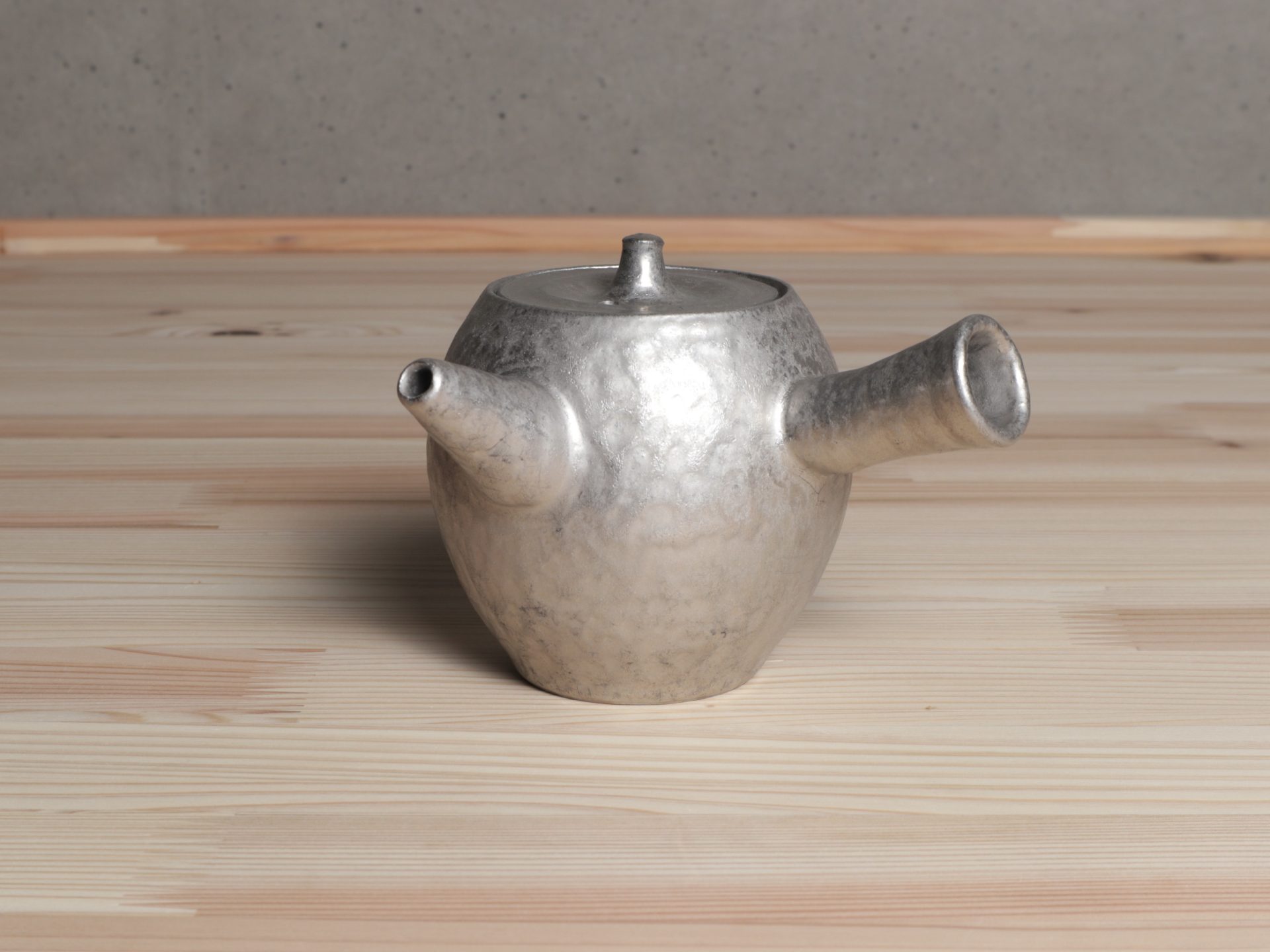 山田晶 プラチナ彩後手急須 ポット 食器 茶