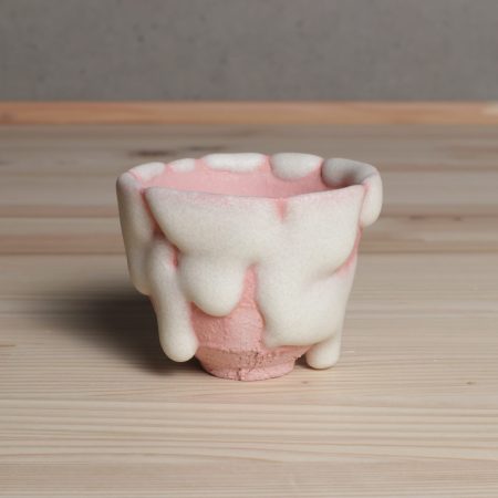 苺乳盃　星野友幸　ピンク　酒器　ぐい吞