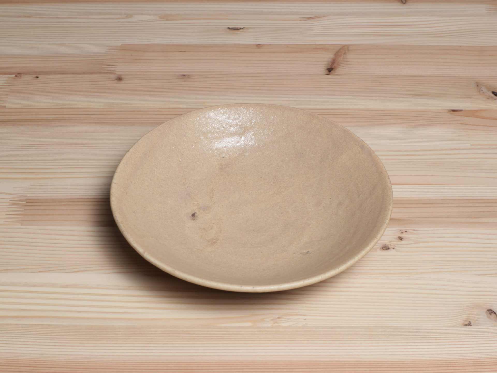 吉野桃李 萩萩無地刷毛目皿 食器 うつわ