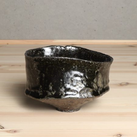 横山拓也　多治見　黒茶碗