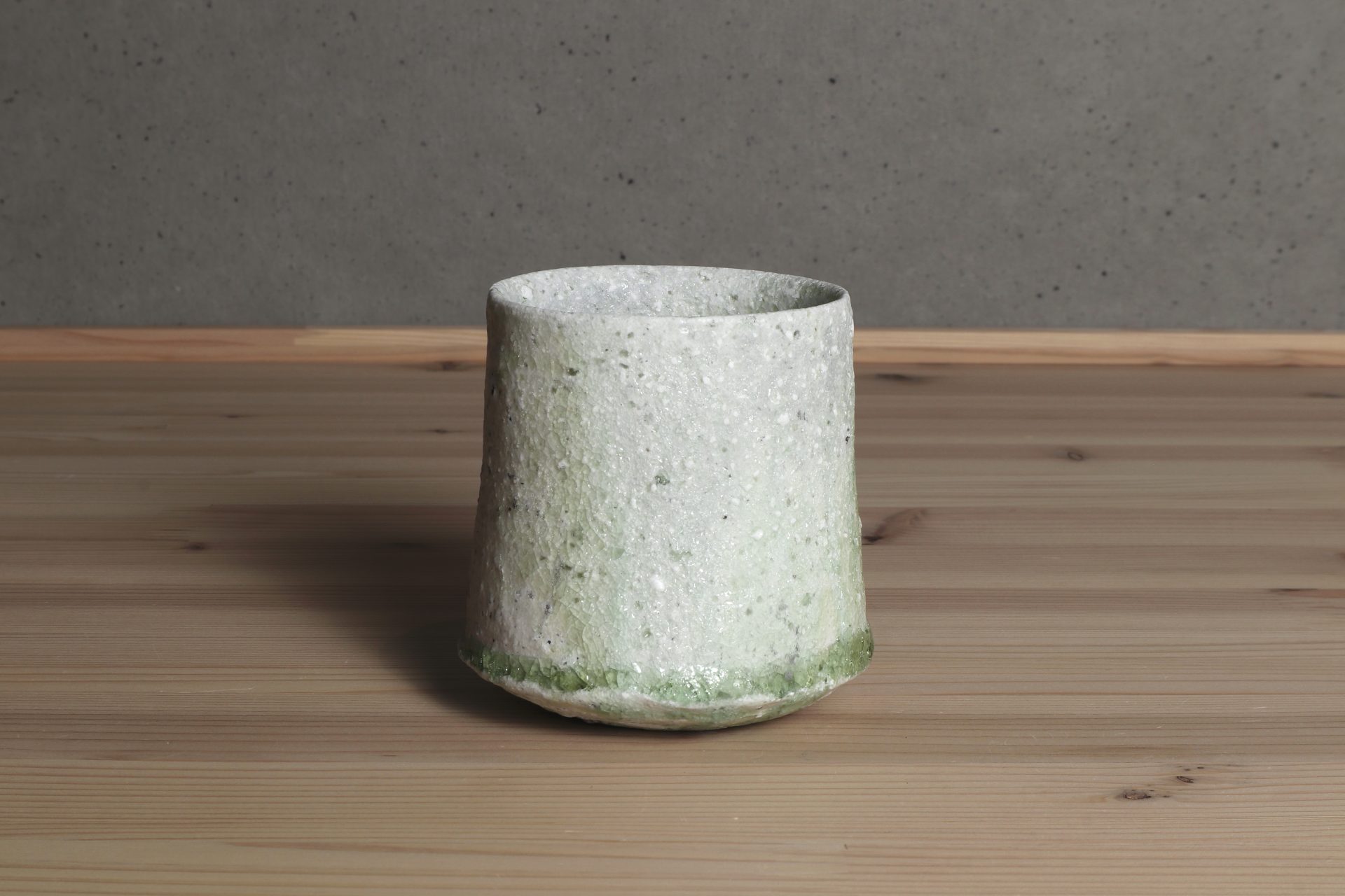 辻村唯 奈良 辻村史朗の長男 自然釉湯呑 CUP