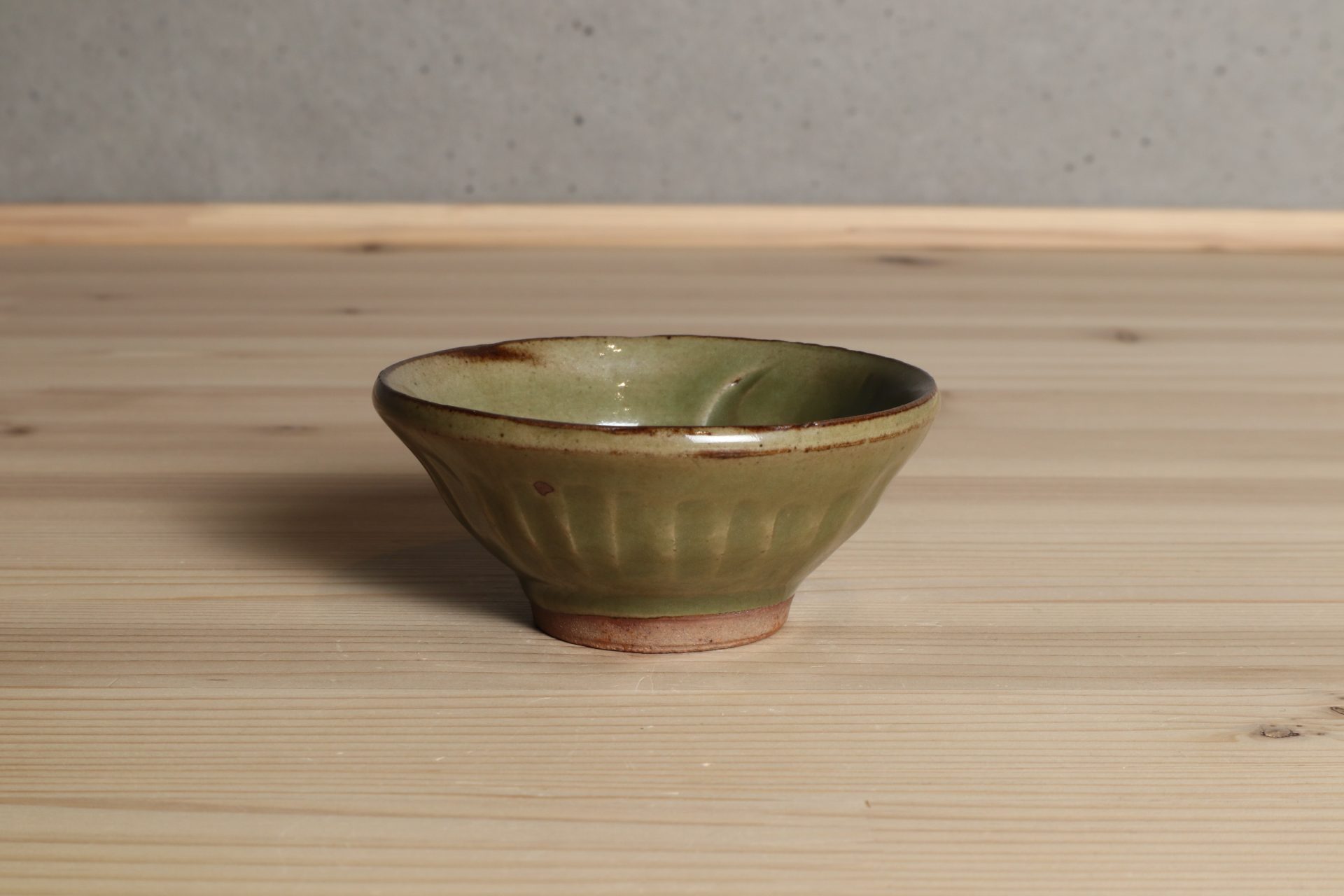 珠光青磁ぐい呑 盃 中村康平 酒器 金沢