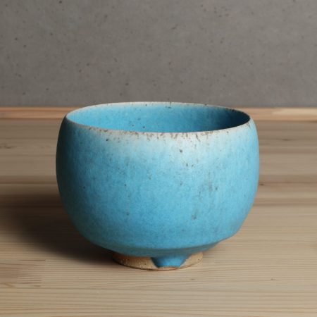 山田想　常滑　青茶碗　山田常山