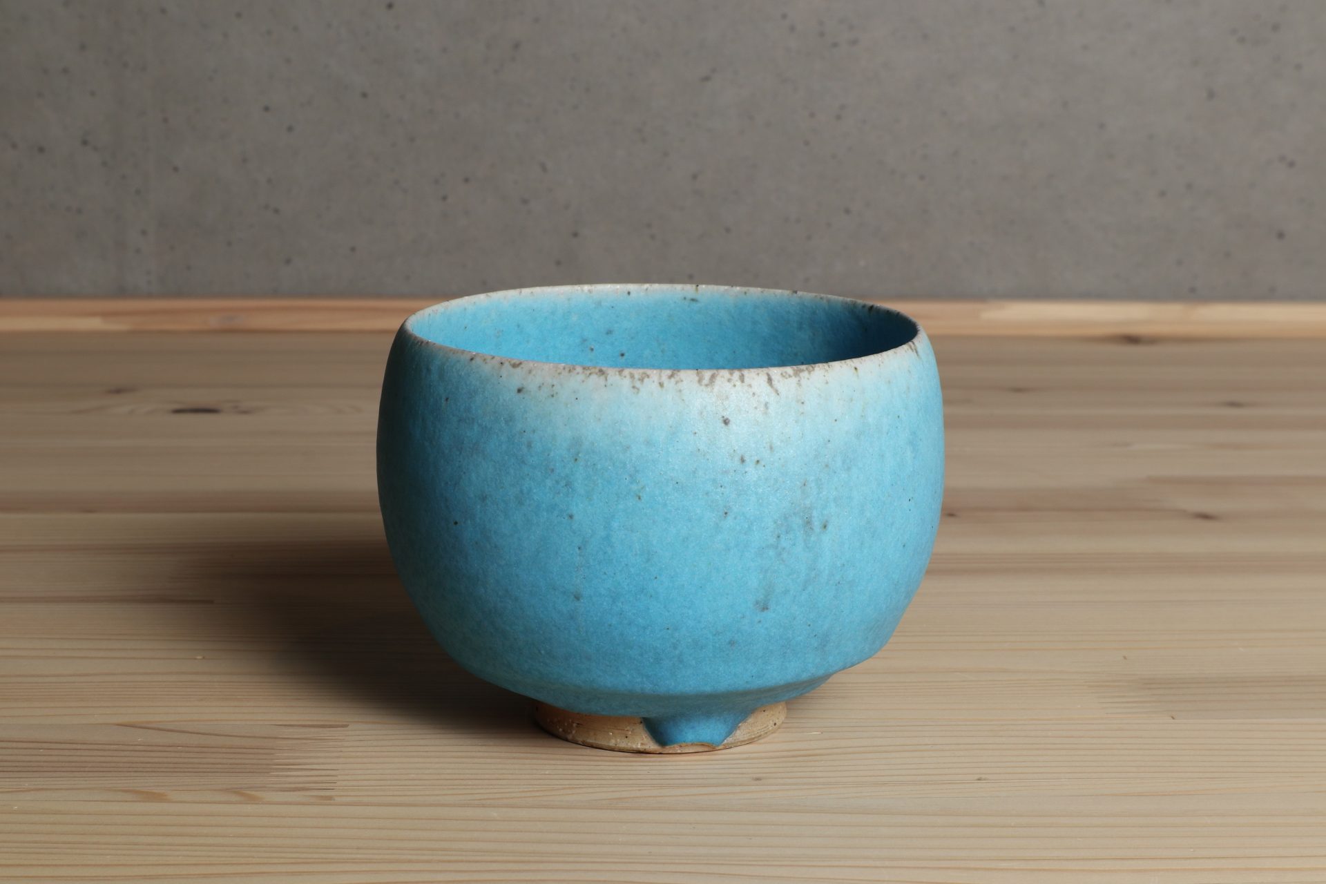 山田想 常滑 青茶碗 山田常山