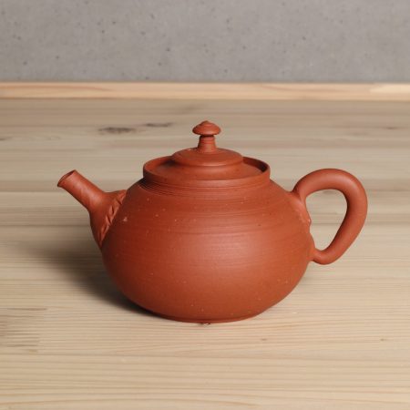 山田想　常滑　朱泥急須　山田常山