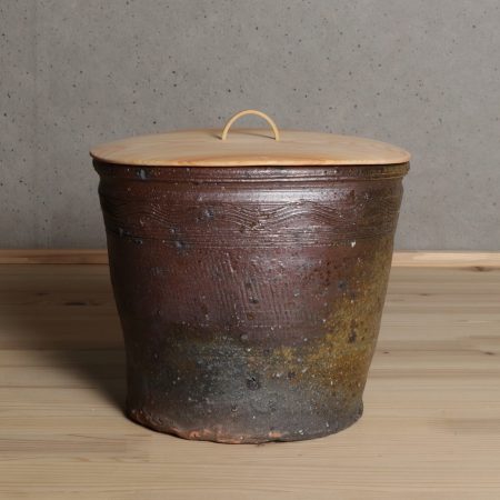 南蛮水指　焼締　佐藤正一　新潟県柏崎市　李朝