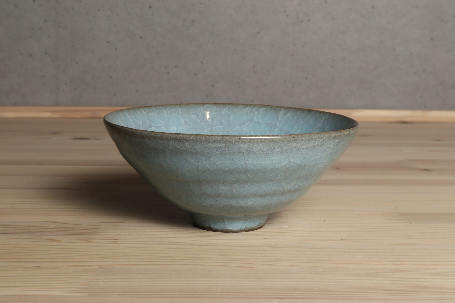 猪飼祐一　京都　青磁茶碗　京焼