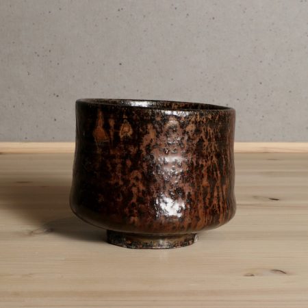 大前悟　淡路島　黒高麗茶碗