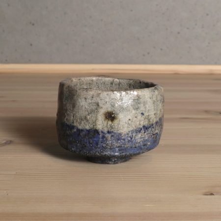 白黒ぐい吞不二山　大前悟　淡路島　盃　酒器