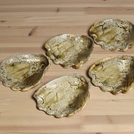 後藤秀樹　黄瀬戸銘々皿　小皿　多治見　美濃