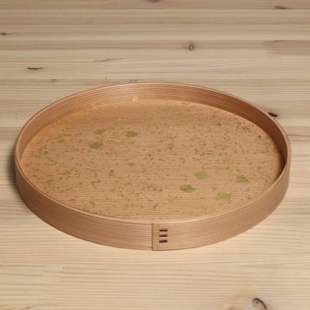 三代橋村萬象　京都　木具師　曲げ盆