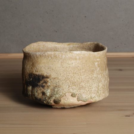 堀一郎　黄瀬戸茶碗　瑞浪