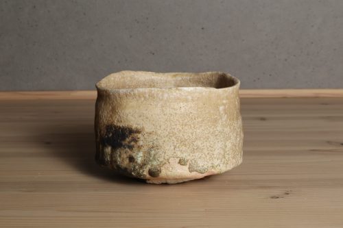 堀一郎　黄瀬戸茶碗　瑞浪