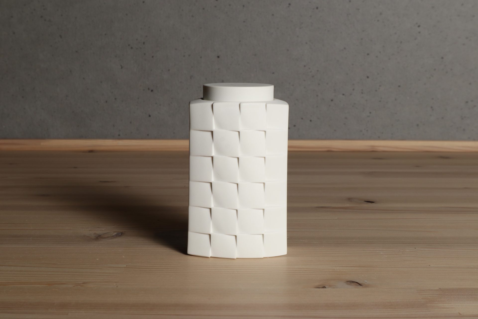 和田的 白器茶器「表裏」 白磁 茶入